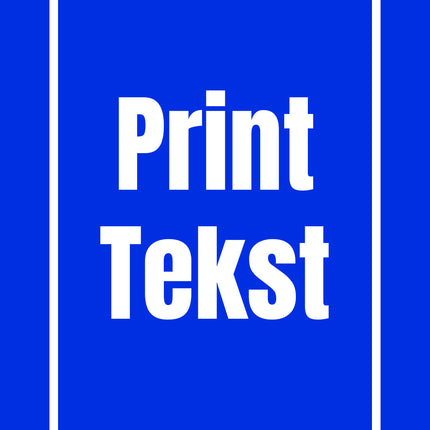Collection image for: Tekst print