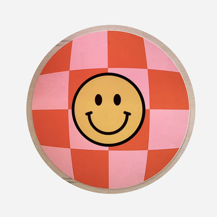 Smiley på tern