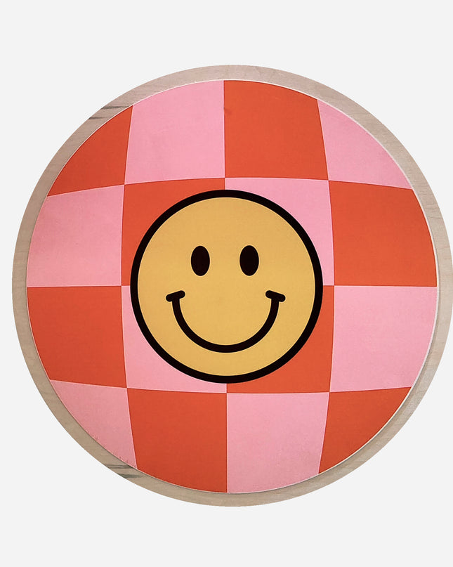 Smiley på tern